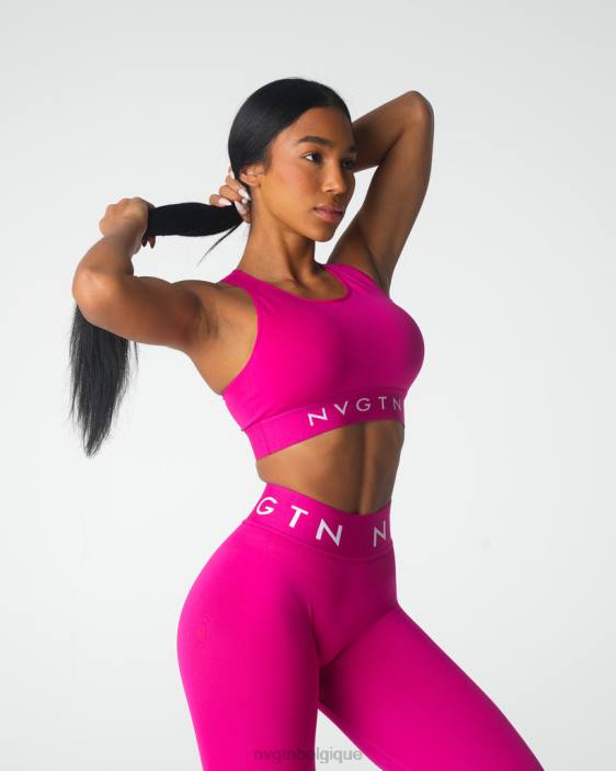 0LFV34 cosmos aptitude NVGTN femmes soutien-gorge de sport sans couture Trilogy