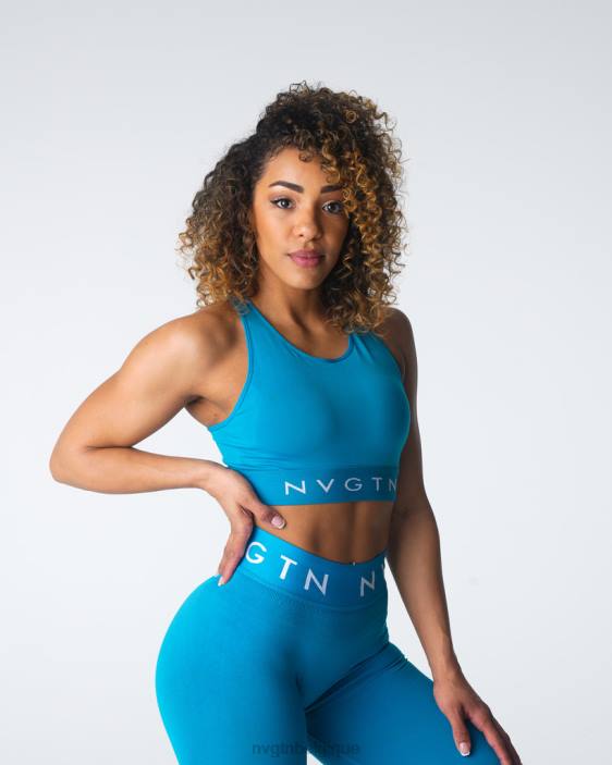 0LFV35 lagune aptitude NVGTN femmes soutien-gorge de sport sans couture Trilogy