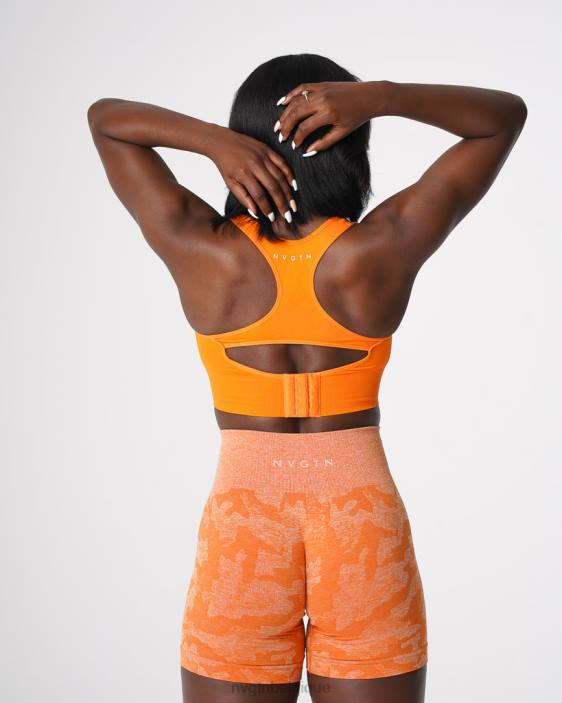 0LFV43 Tangerine aptitude NVGTN femmes enflammer le soutien-gorge sans couture