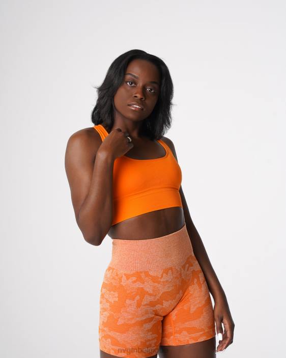 0LFV43 Tangerine aptitude NVGTN femmes enflammer le soutien-gorge sans couture