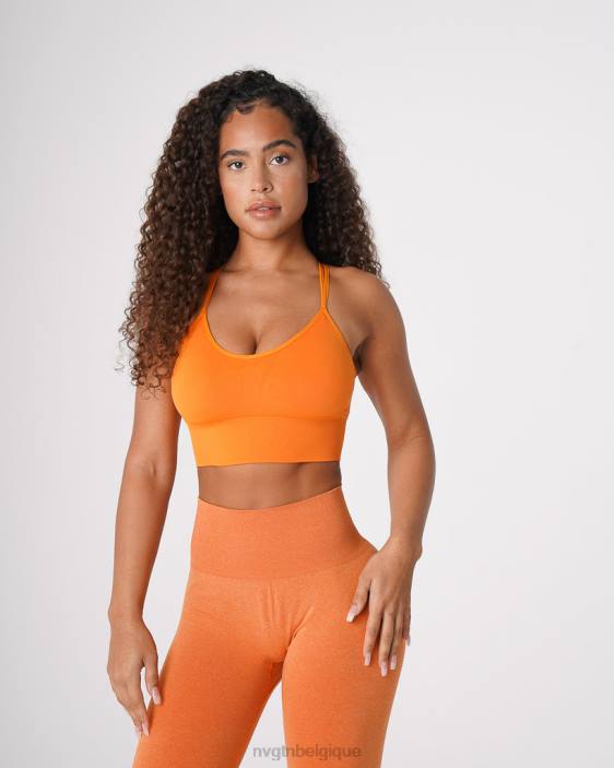 0LFV57 clémentine aptitude NVGTN femmes soutien-gorge sans couture fleuri