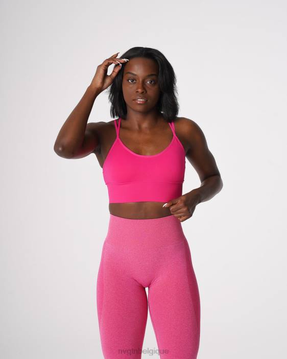 0LFV58 fuchsia aptitude NVGTN femmes soutien-gorge sans couture fleuri