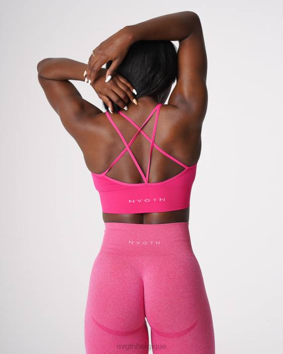0LFV58 fuchsia aptitude NVGTN femmes soutien-gorge sans couture fleuri