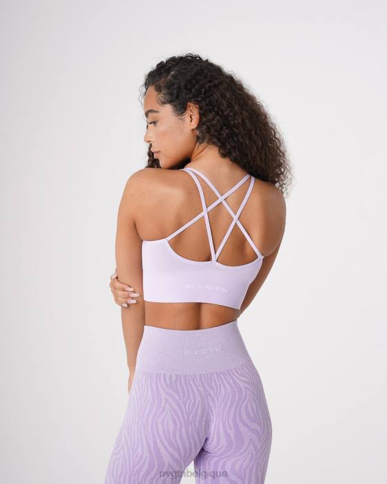 0LFV59 lavande aptitude NVGTN femmes soutien-gorge sans couture fleuri
