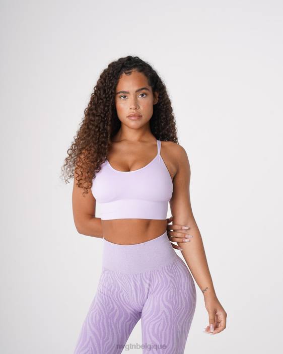 0LFV59 lavande aptitude NVGTN femmes soutien-gorge sans couture fleuri