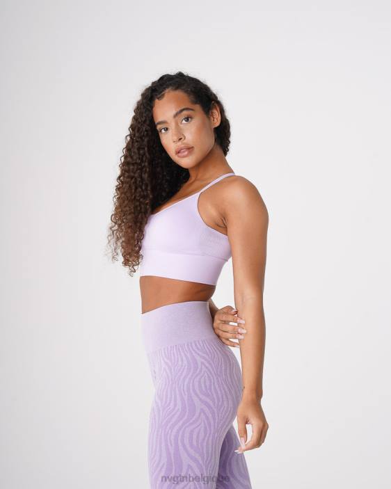0LFV59 lavande aptitude NVGTN femmes soutien-gorge sans couture fleuri