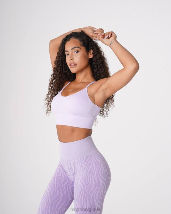 0LFV59 lavande aptitude NVGTN femmes soutien-gorge sans couture fleuri