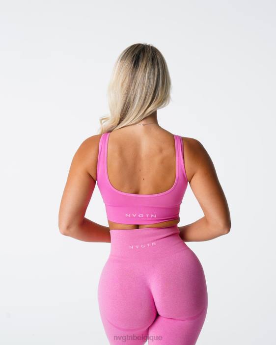 0LFV70 bubble gum rose aptitude NVGTN femmes soutien-gorge rehausseur sans couture
