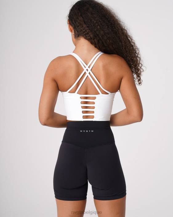 0LFV82 blanc aptitude NVGTN femmes haut de soutien-gorge Matrix