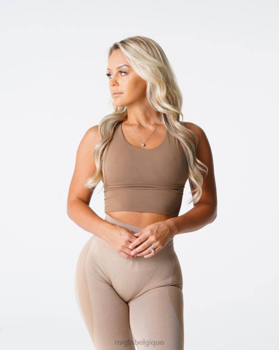 0LFV84 moka aptitude NVGTN femmes haut de soutien-gorge Matrix