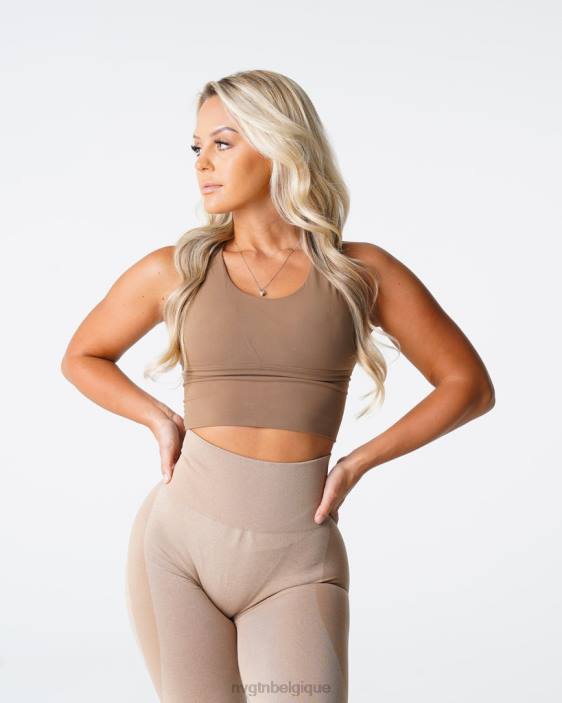 0LFV84 moka aptitude NVGTN femmes haut de soutien-gorge Matrix