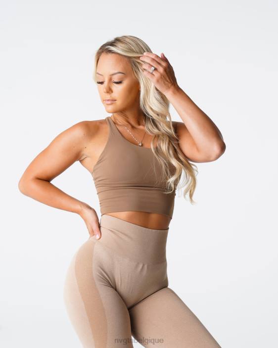 0LFV84 moka aptitude NVGTN femmes haut de soutien-gorge Matrix
