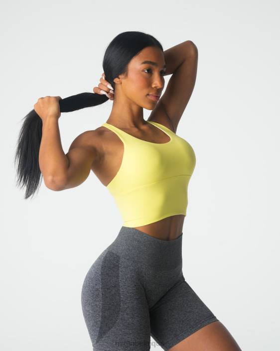 0LFV88 jaune pastel aptitude NVGTN femmes haut de soutien-gorge Matrix
