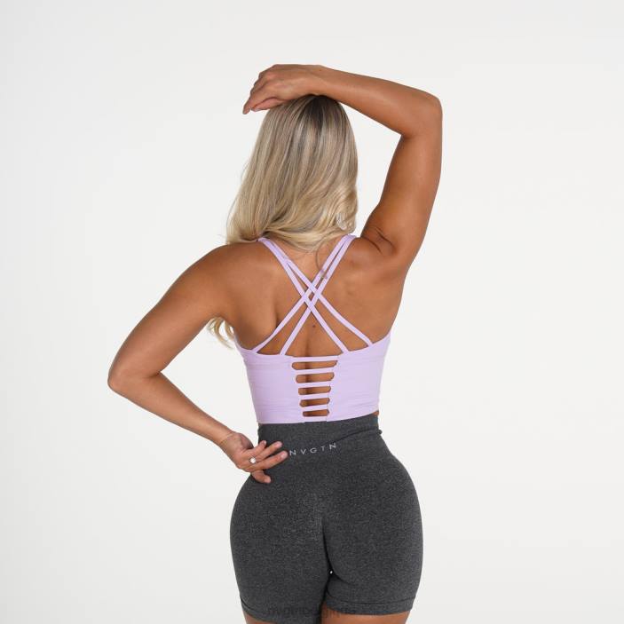 0LFV89 lilas aptitude NVGTN femmes haut de soutien-gorge Matrix