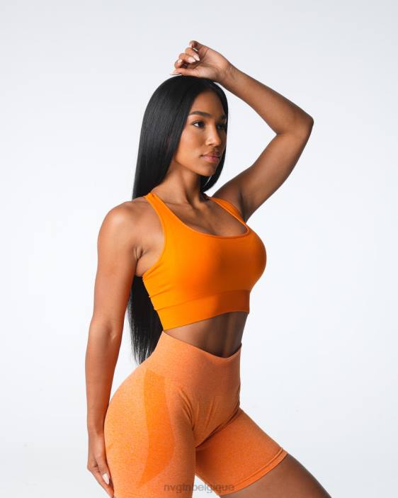0LFV8 orange brûlée aptitude NVGTN femmes soutien-gorge sans couture prospère