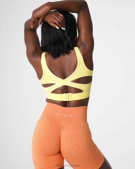 0LFV94 jaune canari aptitude NVGTN femmes soutien-gorge allure