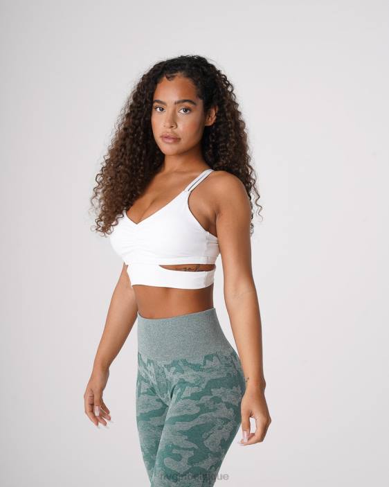 0LFV99 blanc aptitude NVGTN femmes soutien-gorge tournant