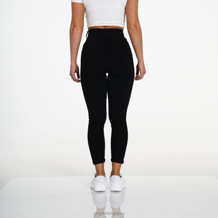 0LFV745 noir mode de vie NVGTN femmes jean déchiré navishape