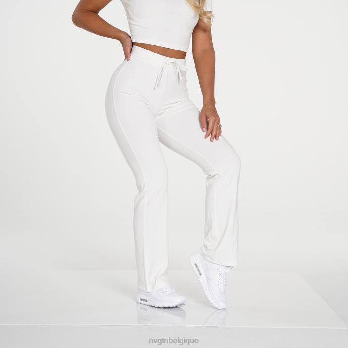 0LFV749 crème mode de vie NVGTN femmes bonjour le pantalon de détente du week-end