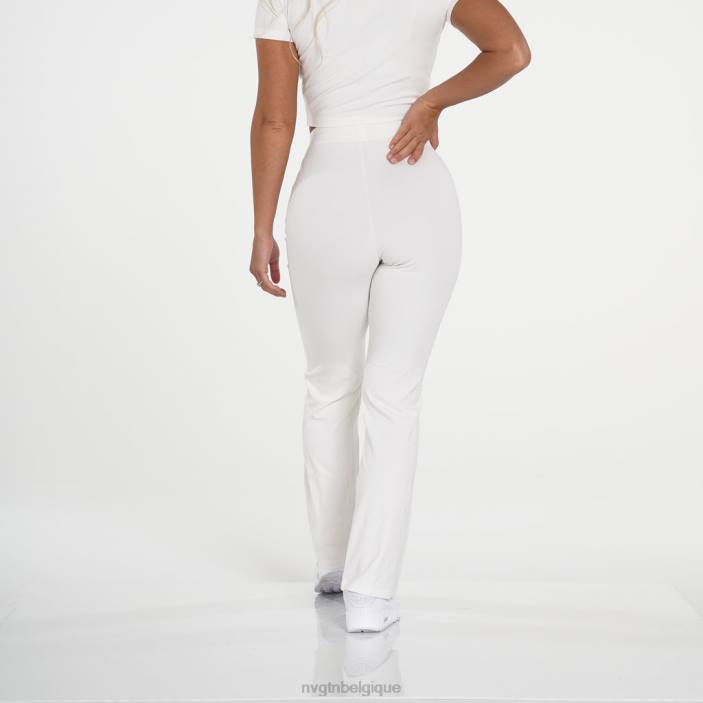 0LFV749 crème mode de vie NVGTN femmes bonjour le pantalon de détente du week-end