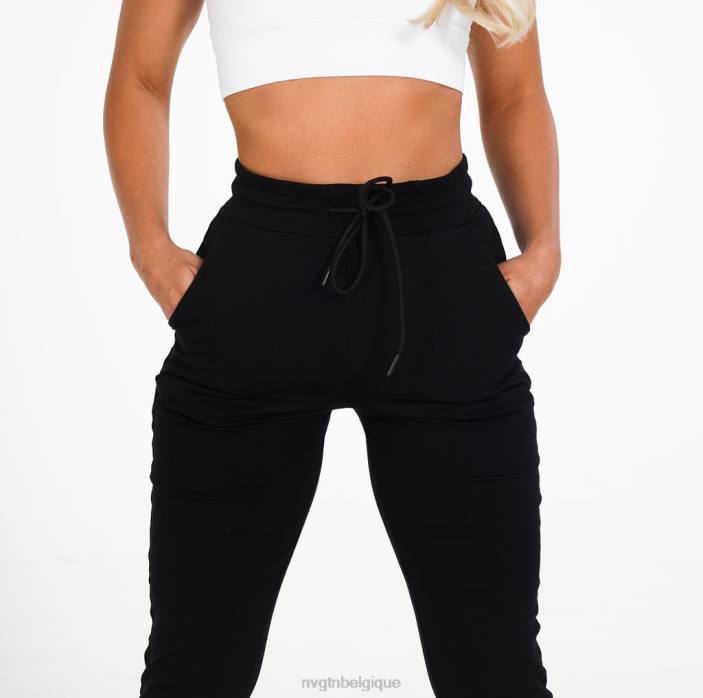 0LFV753 noir mode de vie NVGTN femmes pantalons de jogging relaxants