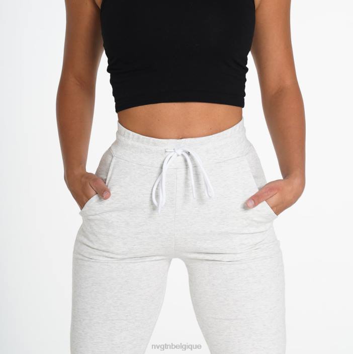 0LFV754 gris clair mode de vie NVGTN femmes pantalons de jogging relaxants