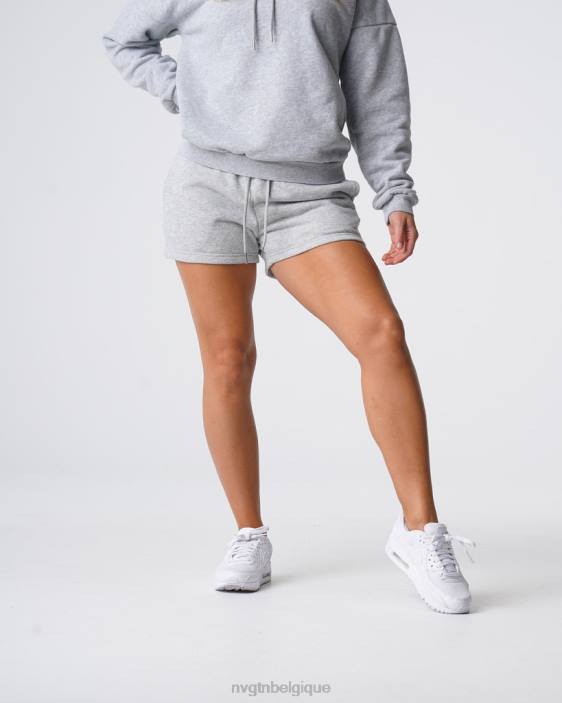 0LFV739 gris mode de vie NVGTN femmes short de détente essentiel