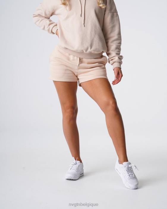 0LFV740 beige mode de vie NVGTN femmes short de détente essentiel