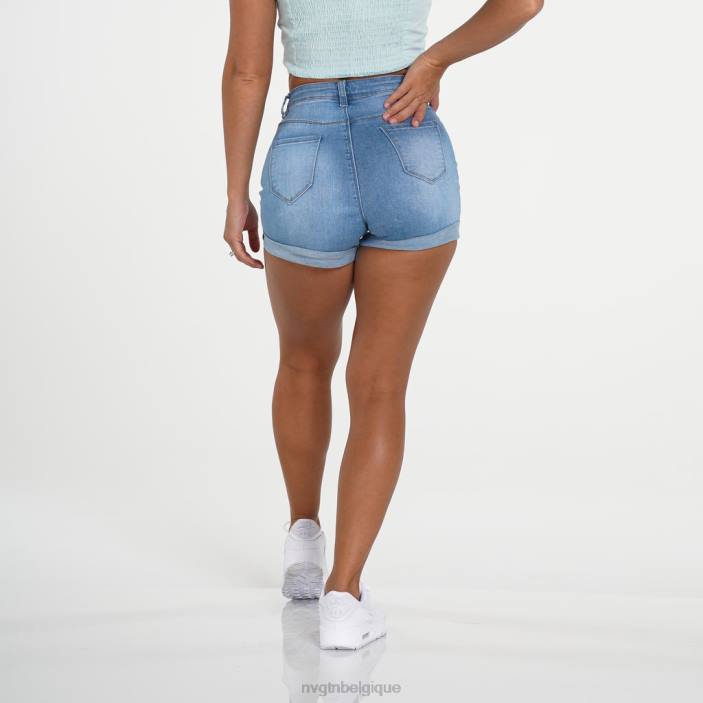 0LFV747 lavage léger mode de vie NVGTN femmes short en jean navishape