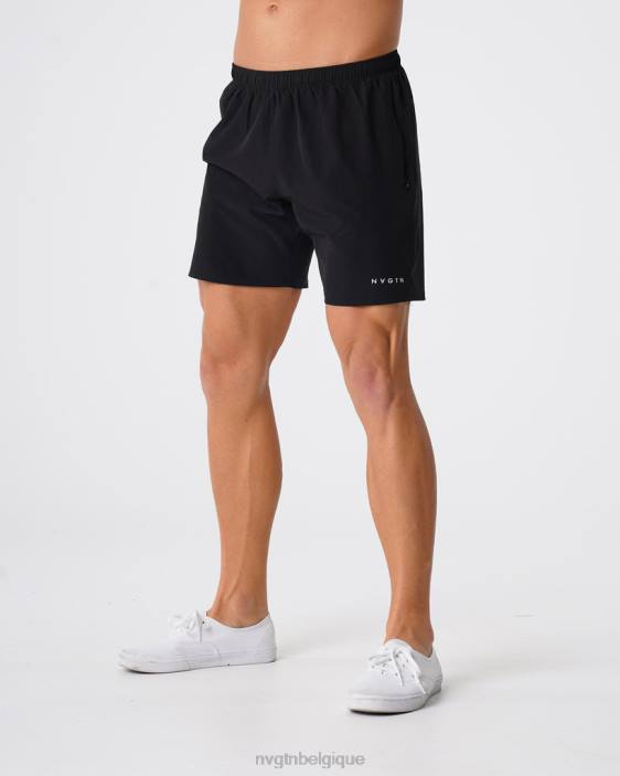 0LFV777 noir bas NVGTN Hommes short flexible