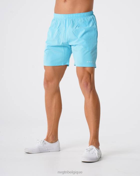 0LFV779 aqua bas NVGTN Hommes short flexible