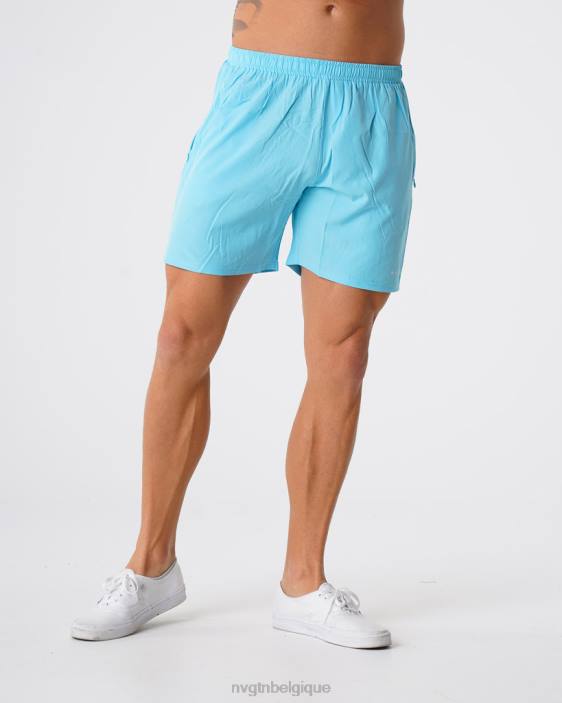 0LFV779 aqua bas NVGTN Hommes short flexible