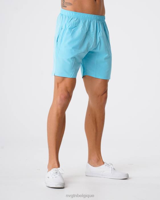 0LFV779 aqua bas NVGTN Hommes short flexible