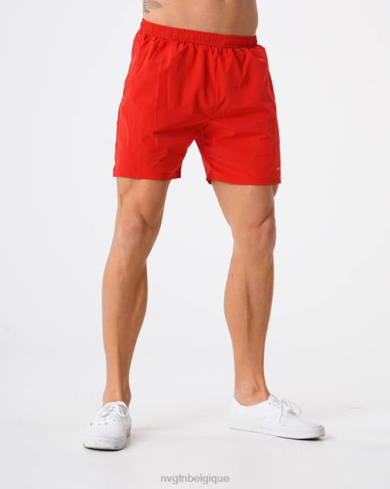 0LFV804 rouge bas NVGTN Hommes short flexible