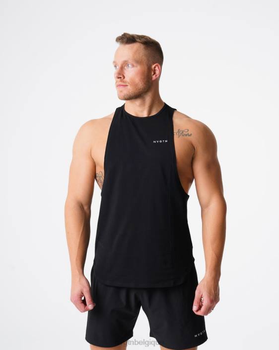 0LFV772 noir hauts NVGTN Hommes réservoir de bord d'impulsion
