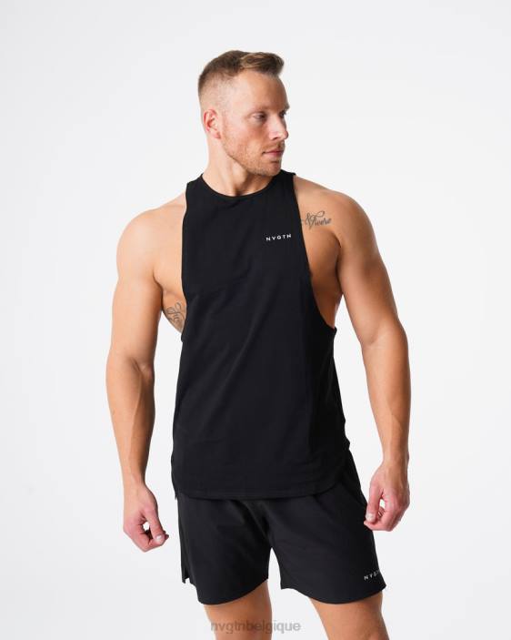 0LFV772 noir hauts NVGTN Hommes réservoir de bord d'impulsion
