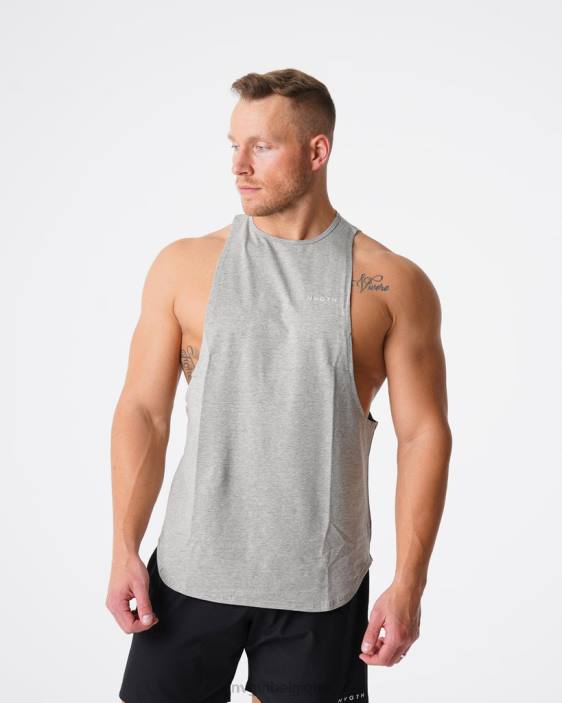 0LFV774 gris hauts NVGTN Hommes réservoir de bord d'impulsion