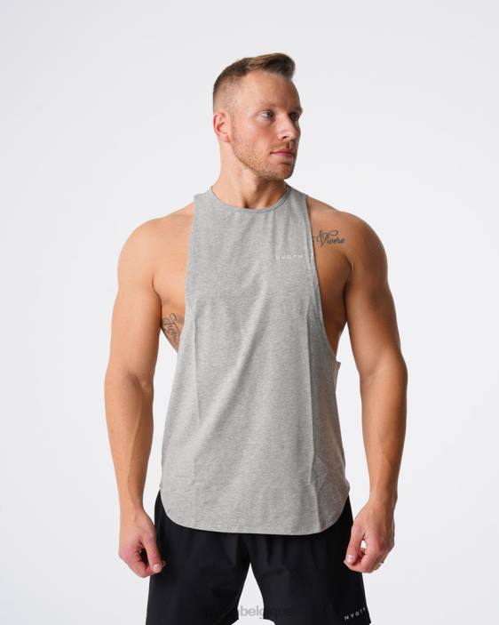 0LFV774 gris hauts NVGTN Hommes réservoir de bord d'impulsion