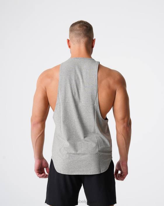 0LFV774 gris hauts NVGTN Hommes réservoir de bord d'impulsion