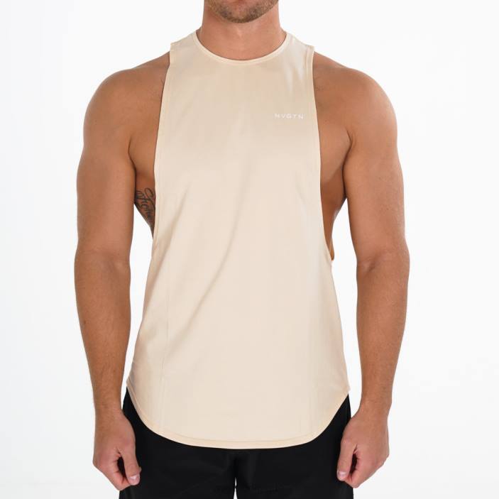 0LFV807 beige hauts NVGTN Hommes réservoir de bord d'impulsion