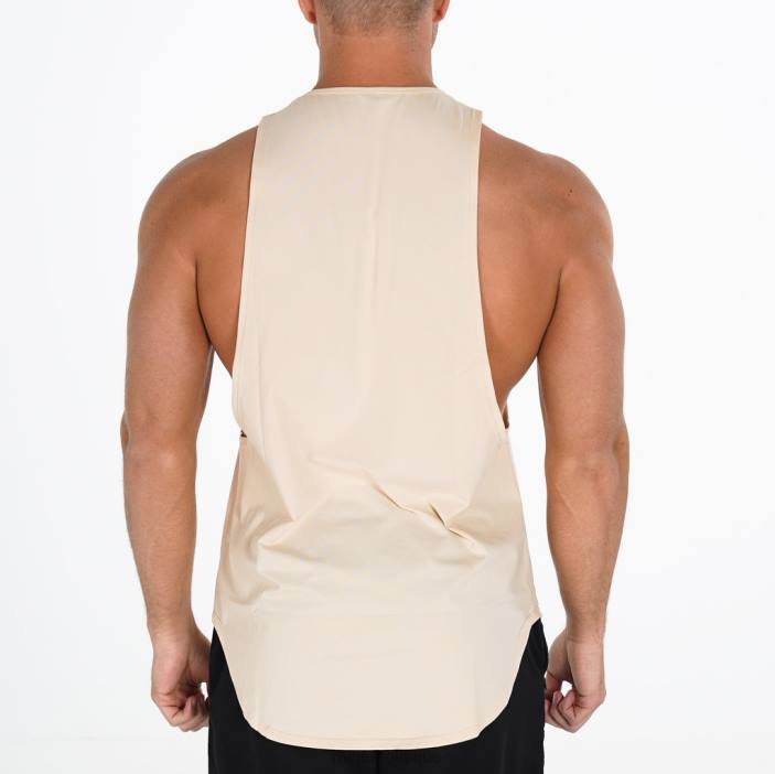 0LFV807 beige hauts NVGTN Hommes réservoir de bord d'impulsion