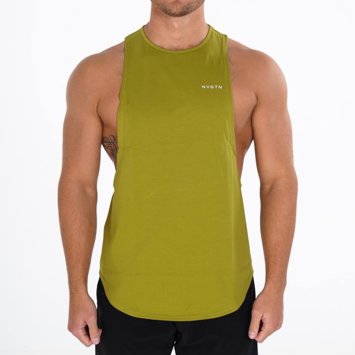 0LFV808 olive hauts NVGTN Hommes réservoir de bord d'impulsion