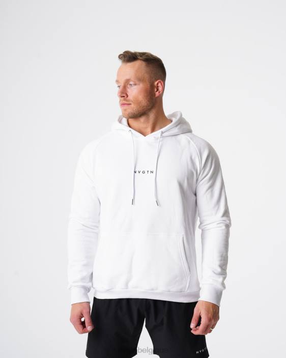 0LFV785 blanc hauts NVGTN Hommes sweat à capuche détente