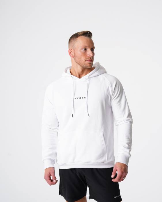 0LFV785 blanc hauts NVGTN Hommes sweat à capuche détente