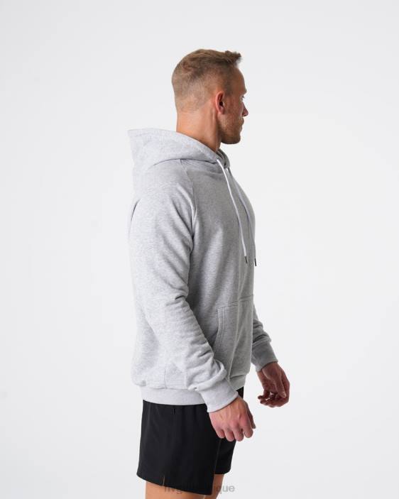 0LFV786 gris hauts NVGTN Hommes sweat à capuche détente