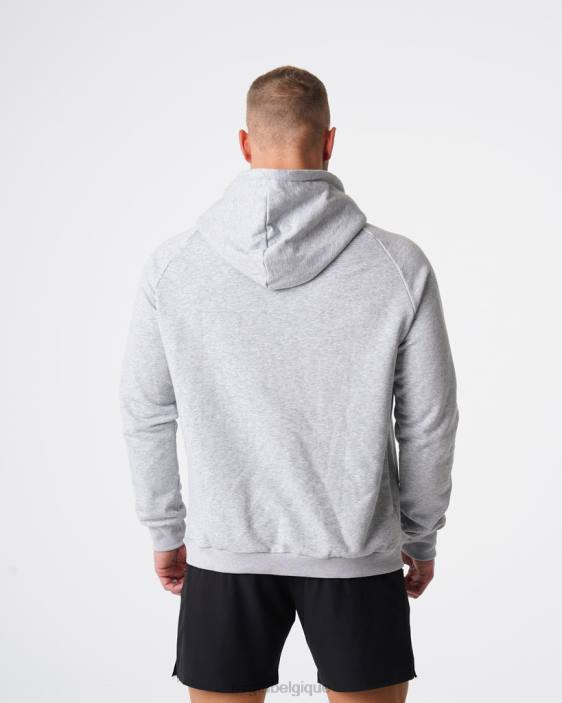 0LFV786 gris hauts NVGTN Hommes sweat à capuche détente