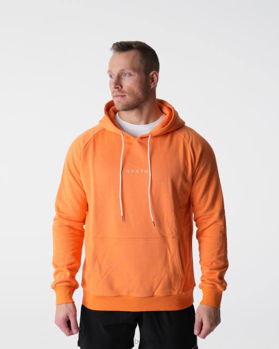 0LFV788 orange hauts NVGTN Hommes sweat à capuche détente
