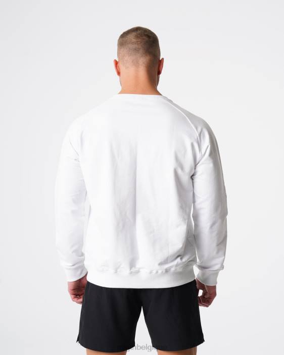 0LFV791 blanc hauts NVGTN Hommes sweat-shirt à col rond