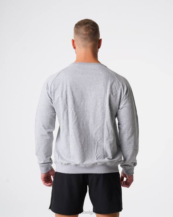 0LFV792 gris hauts NVGTN Hommes sweat-shirt à col rond