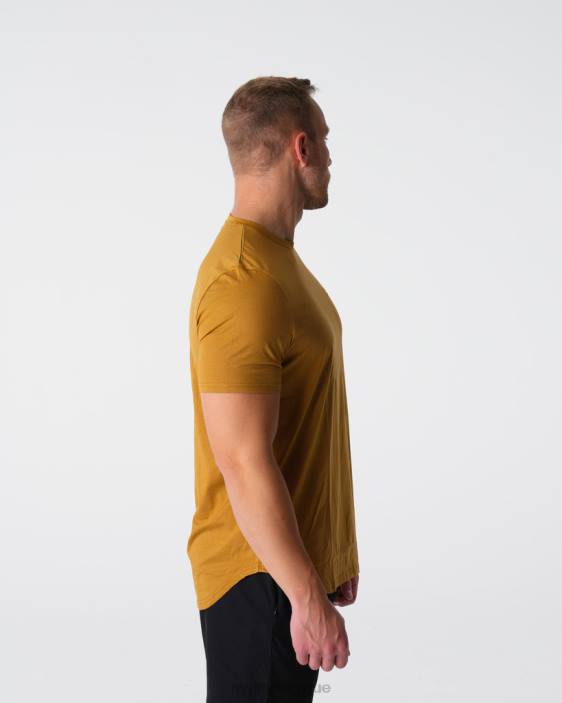 0LFV771 bronze hauts NVGTN Hommes tee-shirt ajusté à impulsion